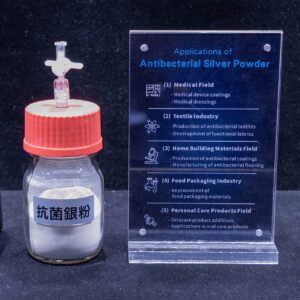 Antibacterial silver powder