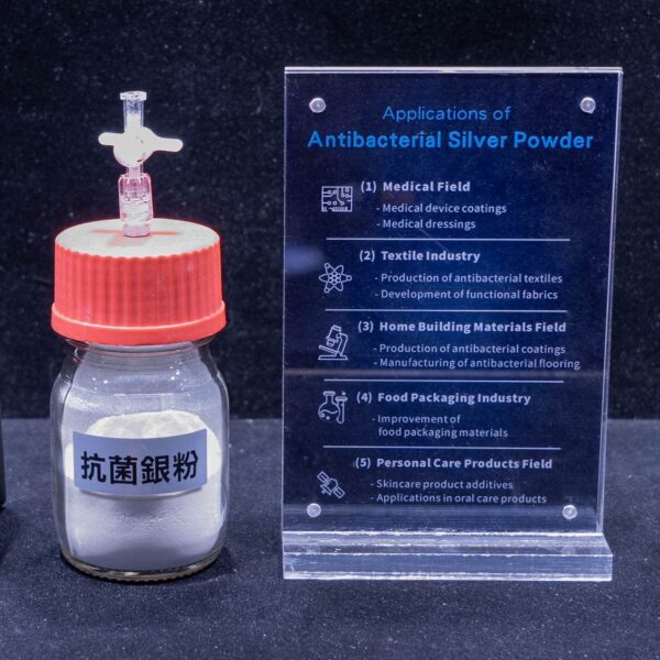 Antibacterial silver powder