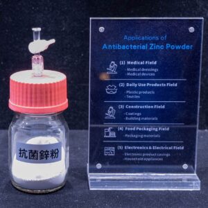 Antibacterial zinc powder