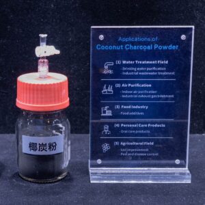 Coconut charcoal powder