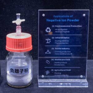 Negative ion powder